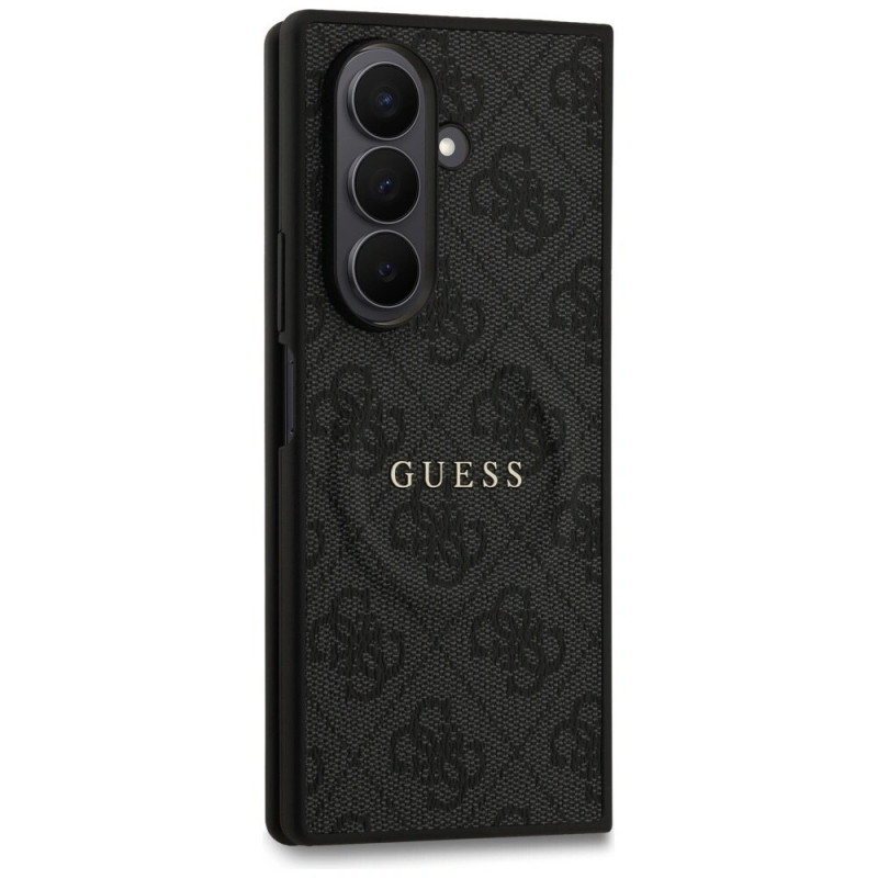 Capa Guess 4G Classic MagSafe para Samsung Galaxy Z Fold7, preta