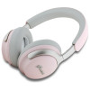 Auscultadores sem fios over-ear Guess GUBHC22PSBCSMP Metal Script Logo, ANC/ENC, cor-de-rosa