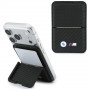 Carteira MagSafe BMW M Carbon Metal Logos, preta