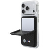 Carteira MagSafe BMW M Carbon Metal Logos, preta