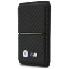 Carteira MagSafe BMW M Carbon Metal Logos, preta