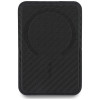 Carteira MagSafe BMW M Carbon Metal Logos, preta