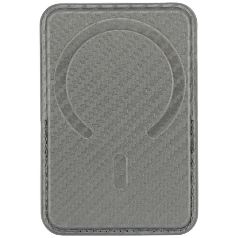 Carteira MagSafe BMW M Carbon Metal Logos, antracite