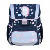Conjunto de mochila escolar Herlitz Loop Plus Unicorn Dreams para o ensino primário, azul-escuro/rosa