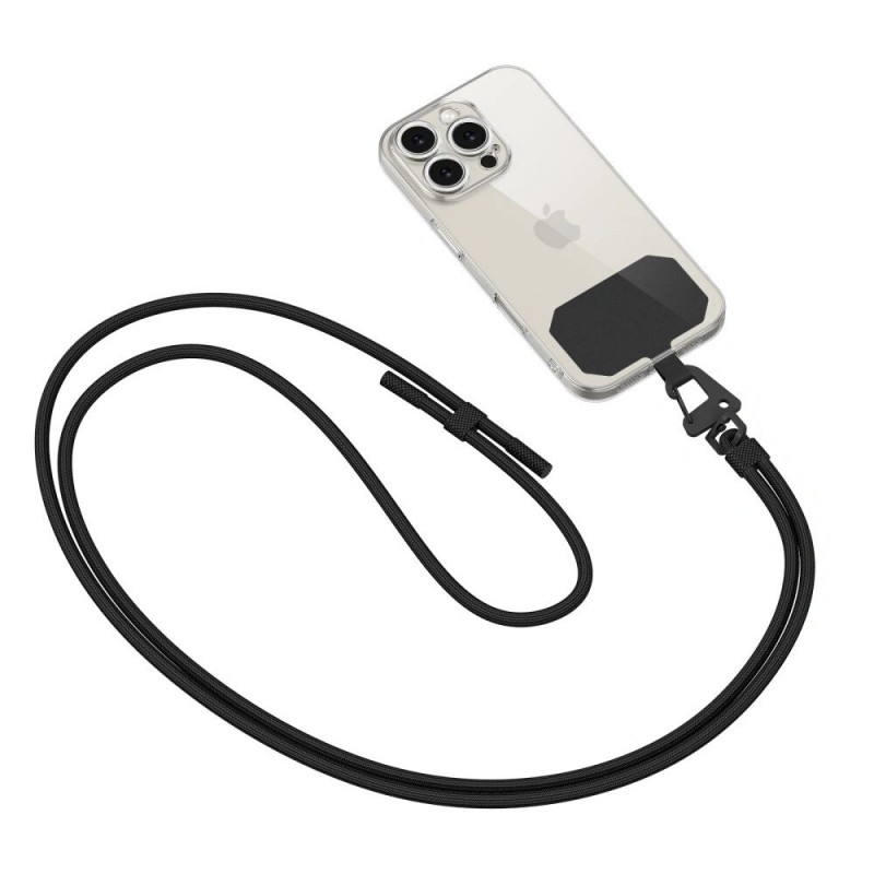 Tech-Protect C5S Rope Crossbody Strap, Preto