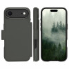 Capa flip MagSafe dbramante1928 Lynge, Forest Shadow, para Apple iPhone Air (LM66ICGR6686)