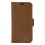 Capa flip dbramante1928 Copenhagen Slim, pele granulada, castanho-claro, para Apple iPhone 13 mini (CS54GT001324)