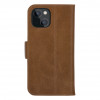 Capa flip dbramante1928 Copenhagen Slim, pele granulada, castanho-claro, para Apple iPhone 13 mini (CS54GT001324)