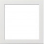Gira 0289112 Moldura adaptadora para System 55, Gira Flächenschalter, branco puro