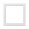 Gira 0289112 Moldura adaptadora para System 55, Gira Flächenschalter, branco puro
