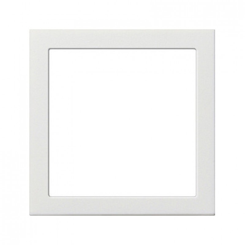 Gira 0289112 Moldura adaptadora para System 55, Gira Flächenschalter, branco puro