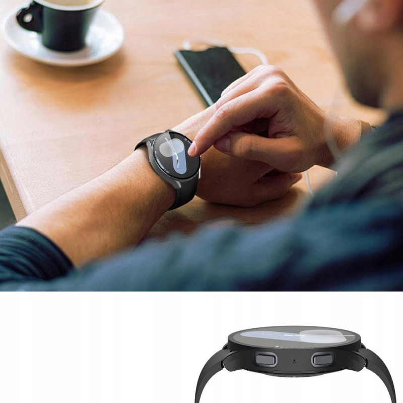 Capa Tech-Protect Defense360 para Samsung Galaxy Watch 7 44 mm, preta