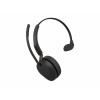 Auscultador mono Jabra Evolve3 65 LINK 390a MS com base de carregamento, Bluetooth, on-ear