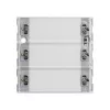 Sensor de botão Gira Push-Button Sensor 3 Comfort 513300, 3-gang, KNX, System 55