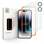 Tech-Protect Supreme Set Vidro Temperado para Apple iPhone 16, Transparente (3 un.)