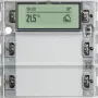 Sensor de botão Gira Push-Button Sensor 3 Plus 514200, 2-gang, System 55