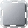 Gira 029626 Tecla para interruptores de comutação, ligar/desligar e de comutação intermédia, System 55, Alumínio