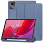 Capa com compartimento para caneta Tech-Protect SmartCase Pen para Lenovo Tab M11 TB-330, lavanda