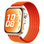 Pulseira de nylon Tech-Protect para Huawei Watch Fit 3 / 4 / 4 Pro / 5 / 5 Pro, laranja