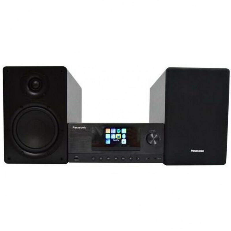 Panasonic SC-PMX112E-K Micro sistema de áudio doméstico Hi-Fi, 180 W, preto