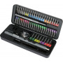 Conjunto de chaves de fendas YATO YT-25770 com pontas, 3,7 V, 56 peças