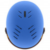 Capacete de esqui para crianças UVEX Rocket jr. Visor, azul mate
