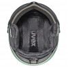 Capacete de esqui UVEX Wanted Visor, 58-61 cm (L), verde