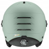 Capacete de esqui UVEX Wanted Visor, 58-61 cm (L), verde