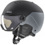Capacete de esqui UVEX Wanted Visor pro V, preto mate