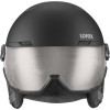 Capacete de esqui UVEX Wanted Visor pro V, preto mate