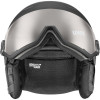 Capacete de esqui UVEX Wanted Visor pro V, preto mate