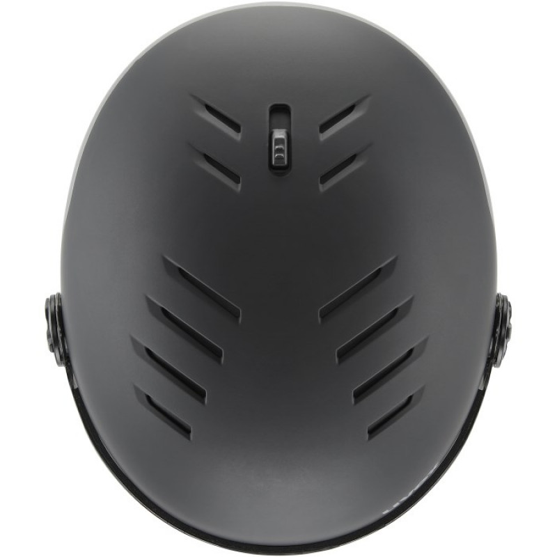 Capacete de esqui UVEX Wanted Visor pro V, preto mate