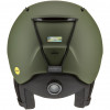 Capacete de esqui UVEX Monte LT MIPS, 51-55 cm, verde