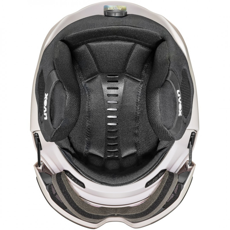 Capacete de esqui UVEX Horizon V MAG MIPS, branco mate