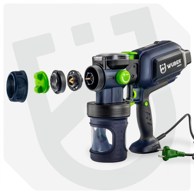 Pistola de pintura Wuber W02003, 550 W