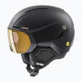 Capacete de esqui UVEX Ultimate Horizon MIPS, preto mate