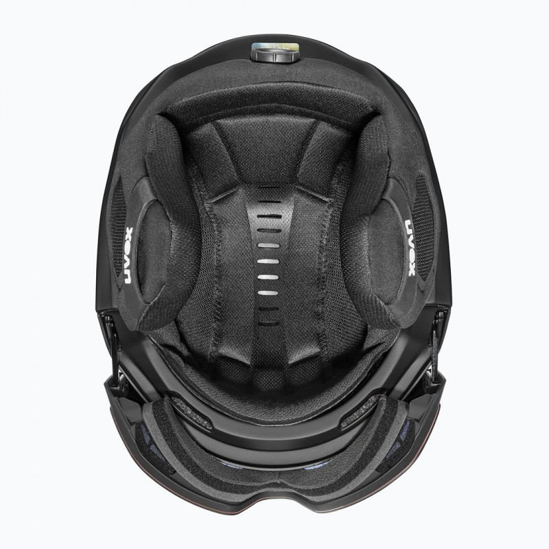 Capacete de esqui UVEX Ultimate Horizon MIPS, preto mate