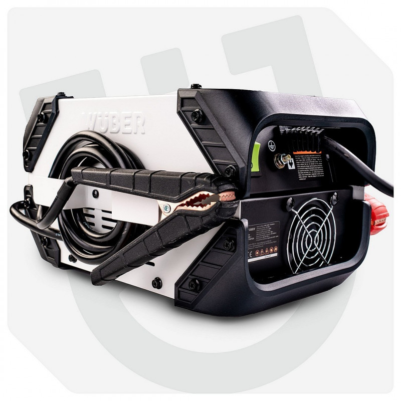 Carregador automático de bateria de automóvel Wuber W14015 com arranque auxiliar, 110 A