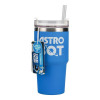 Caneca de viagem Paladone PP15504AB Astro Bot, 600 ml, azul