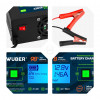 Carregador de bateria com microprocessador Wuber W14019, 6/8/12/14/16/24 V, 10 A