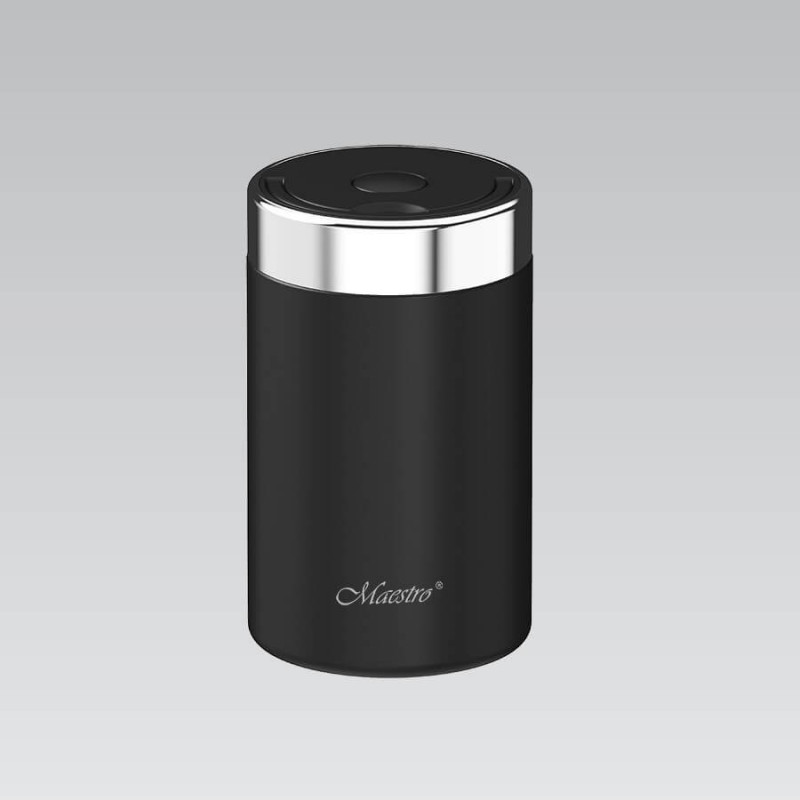 Maestro MR-1649-50-BLACK Termo para alimentos, 500 ml, preto