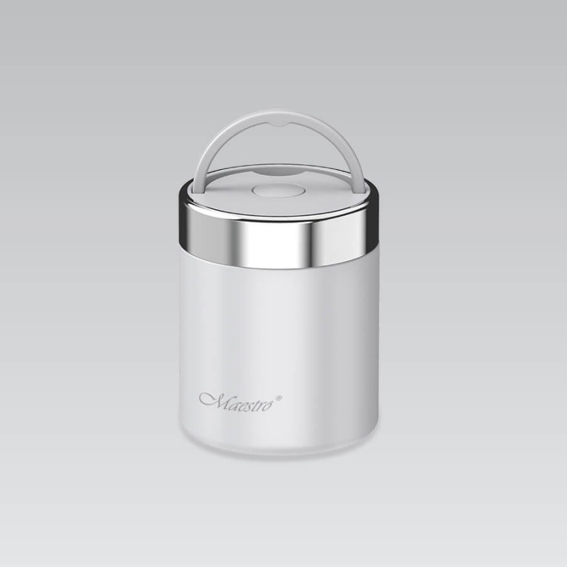 Maestro MR-1649-50-WHITE Termo para alimentos, 500 ml, branco