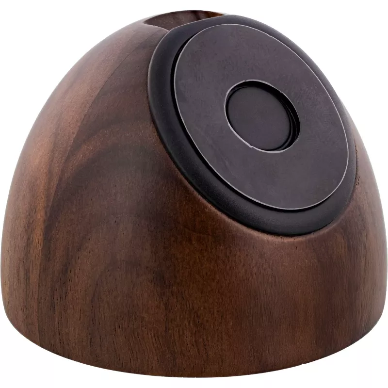 Coluna Bluetooth portátil InLine woodwoom, 3 W, madeira de nogueira