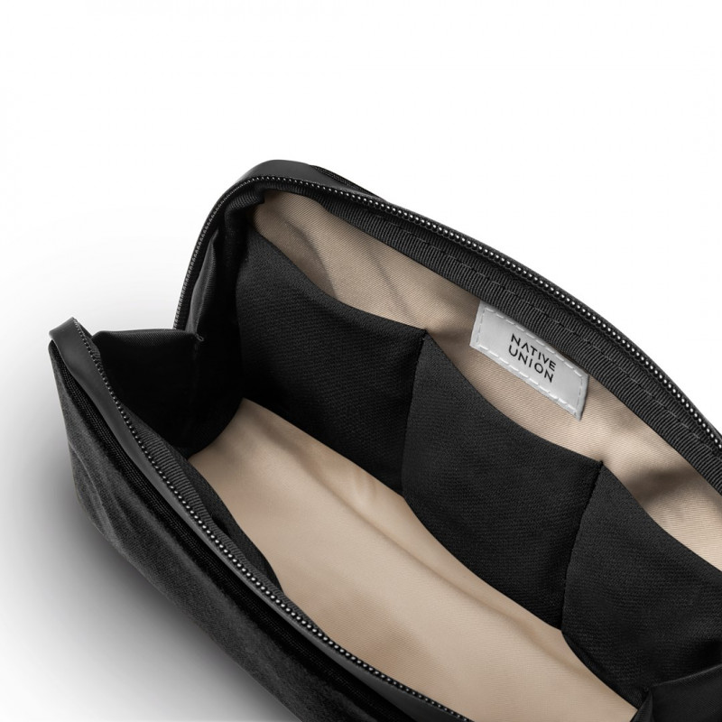 Organizador Native Union W.F.A Stow Lite para acessórios móveis, preto
