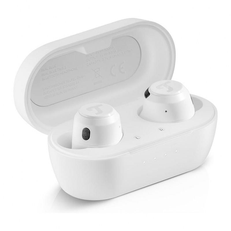 Teufel REAL BLUE TWS 3 auriculares Bluetooth in-ear true-wireless, branco puro