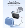 Capa ESR Orbit HaloLock MagSafe para Apple AirPods Pro 3, azul-claro