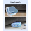 Capa ESR Orbit HaloLock MagSafe para Apple AirPods Pro 3, azul-claro