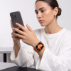 Pulseira Tech-Protect Nylonloop para Apple Watch 8 / 9 / 10 / 11 / 12 / SE / Ultra 44/45/46/49 mm, Laranja