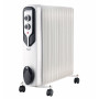 Radiador a óleo Adler AD 7818, 2500 W, 3 níveis de potência, 13 elementos, branco