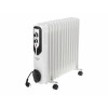 Radiador a óleo Adler AD 7818, 2500 W, 3 níveis de potência, 13 elementos, branco
